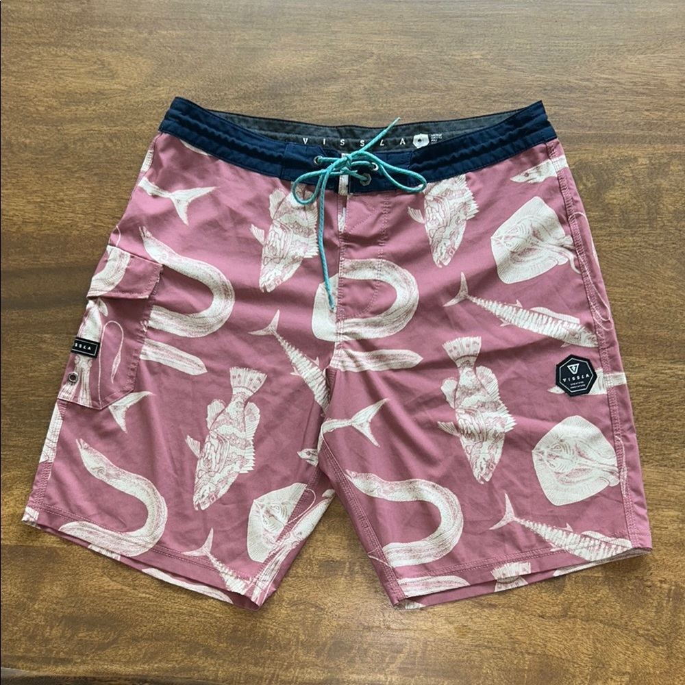 Men's Pink Swim Shorts